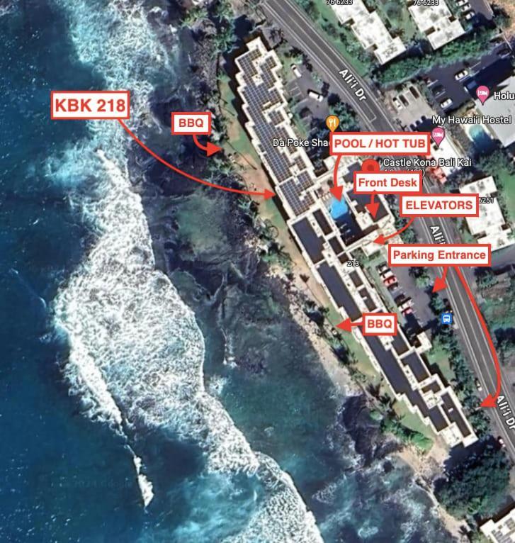 Oceanfront 1 Bedroom 2 Bathroom With Large Lanai - Kona Bali Kai 218 Kailua-Kona Bagian luar foto